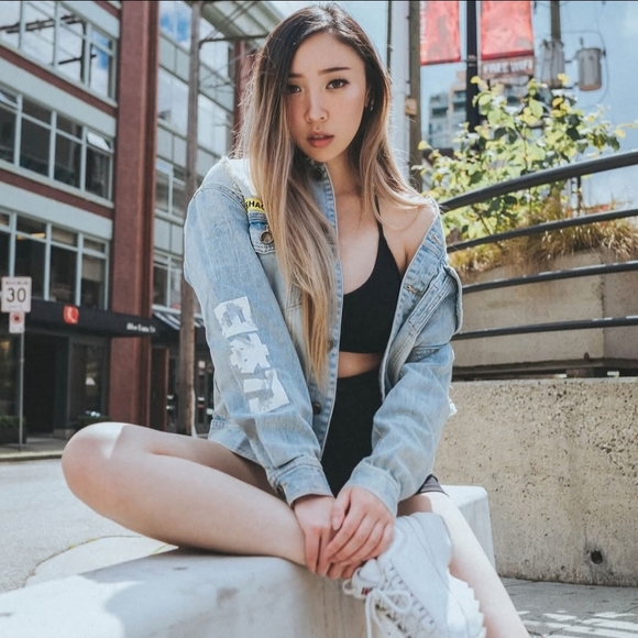 Bibisama "Hagane" Anime Inspired Streetwear Unisex Demin Jacket Size 1 - Picture 16 of 16